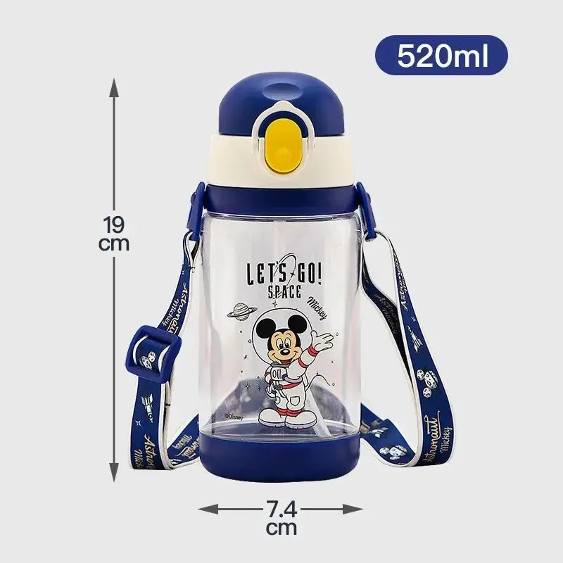 Gourde avec paille Disney