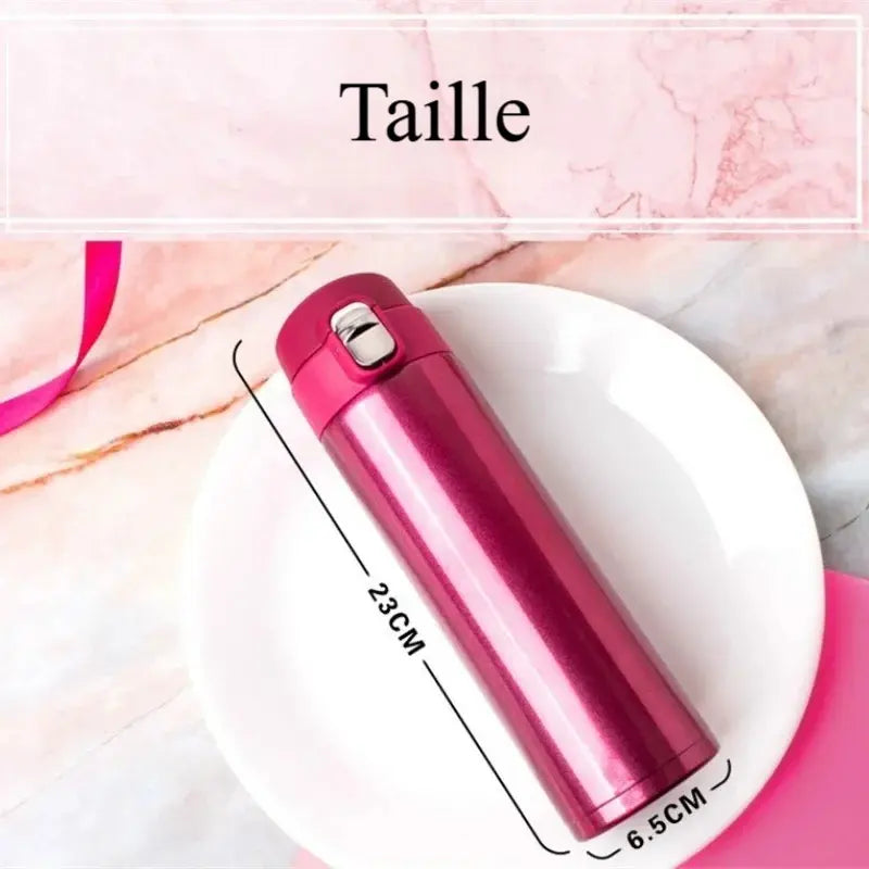 Thermos inox 500 ml – Garde chaud longtemps | PureTemp