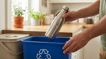 Comment recycler sa vieille gourde inox en fin de vie ?