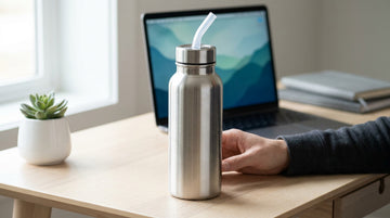 Pourquoi choisir une gourde avec paille pour travailler ?