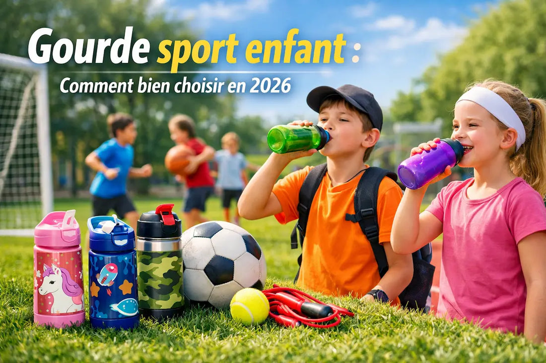 Gourde sport enfant : comment bien choisir en 2026