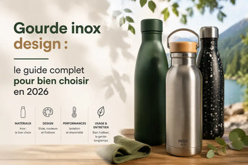 Gourde inox design : le guide ultime pour choisir en 2026