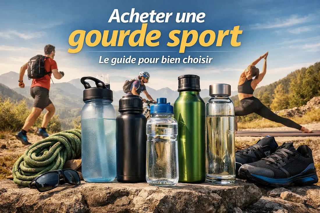 Acheter une gourde sport : le guide pour bien choisir