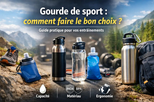 Gourde de sport : comment faire le bon choix ?