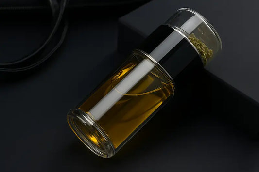 Gourde en verre pour thé : révolutionnez vos pauses thé au bureau