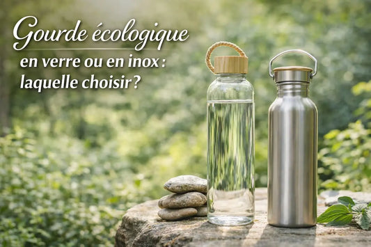 Gourde écologique en verre ou en inox : laquelle choisir ?