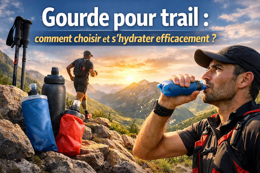 Gourde pour trail : comment choisir et s'hydrater efficacement ?