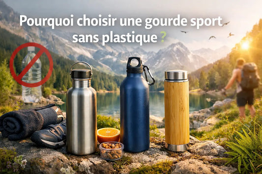 Pourquoi choisir une gourde sport sans plastique