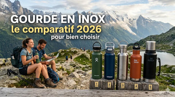 Gourde en inox : le comparatif 2026 pour bien choisir