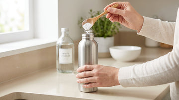 Comment enlever une odeur tenace dans une gourde en inox