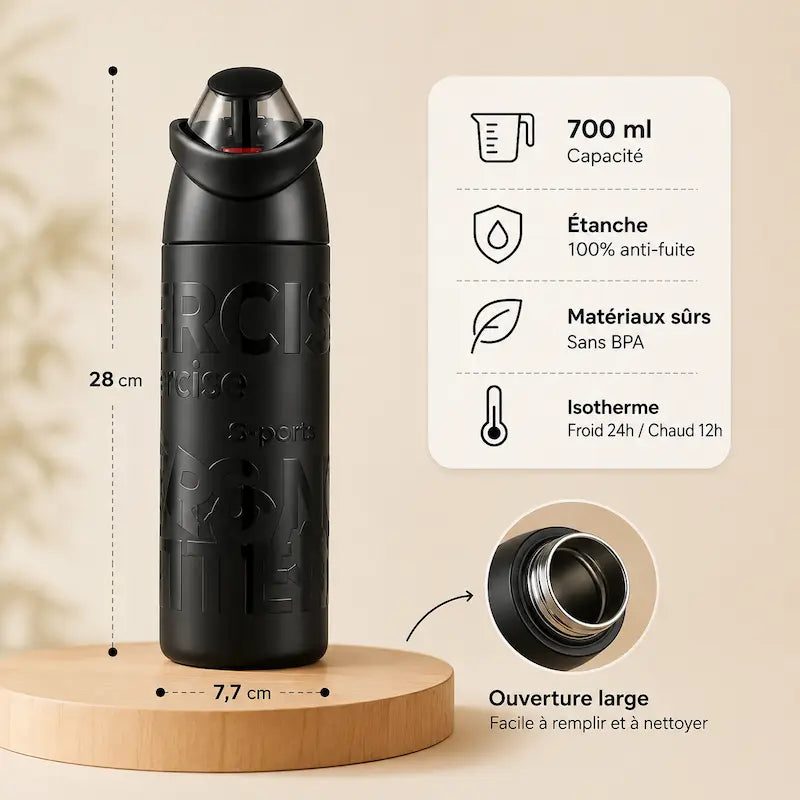 Gourde isotherme créative 700 - Design unique