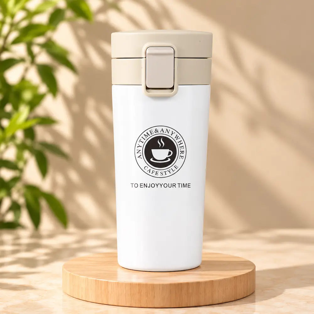 Tasse isotherme inox 500 ml – Double paroi anti-fuite