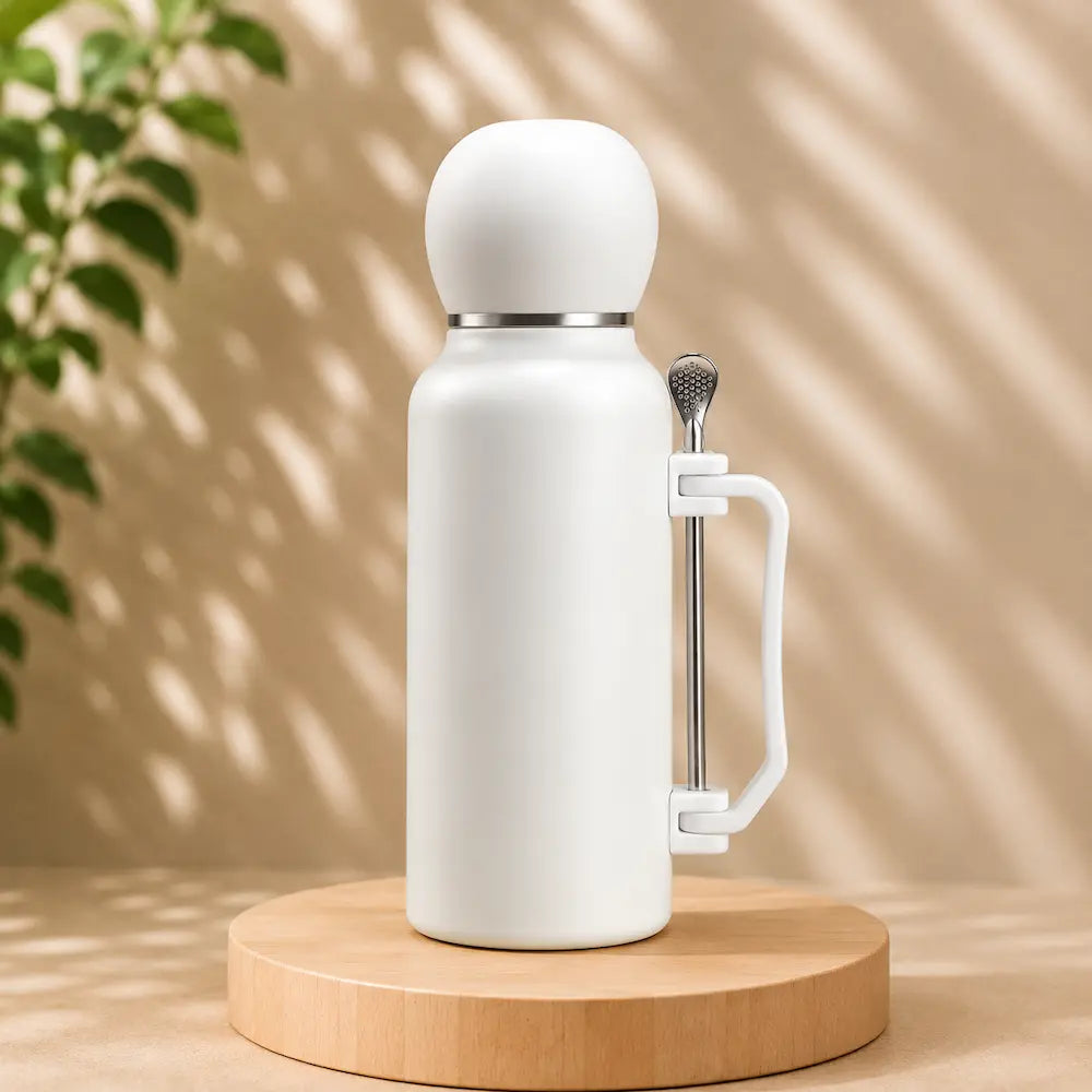 Thermos Yerba Mate 1,3L - Double paroi avec bombilla