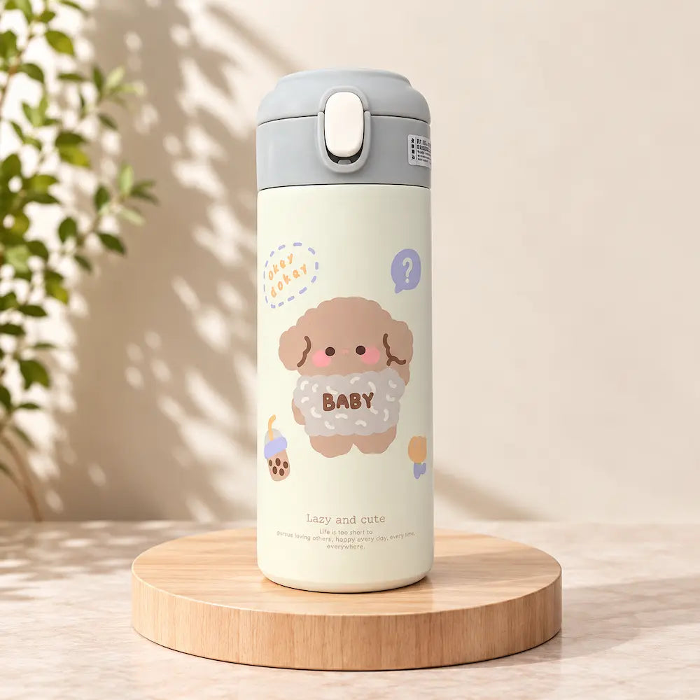 Gourde enfant mignone 380 ml – Design cute
