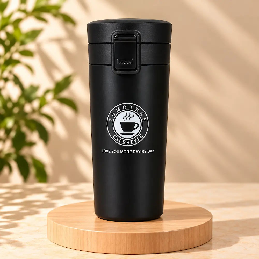 Tasse isotherme inox 500 ml – Double paroi anti-fuite