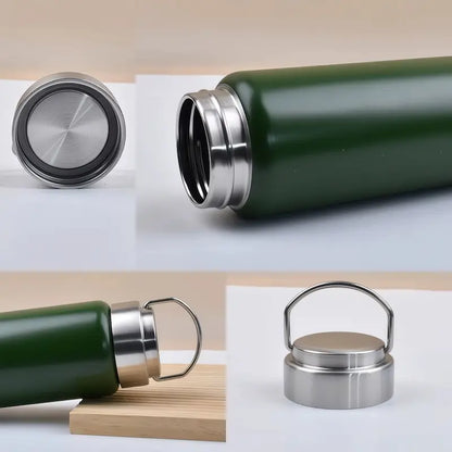 Gourde sport inox verte