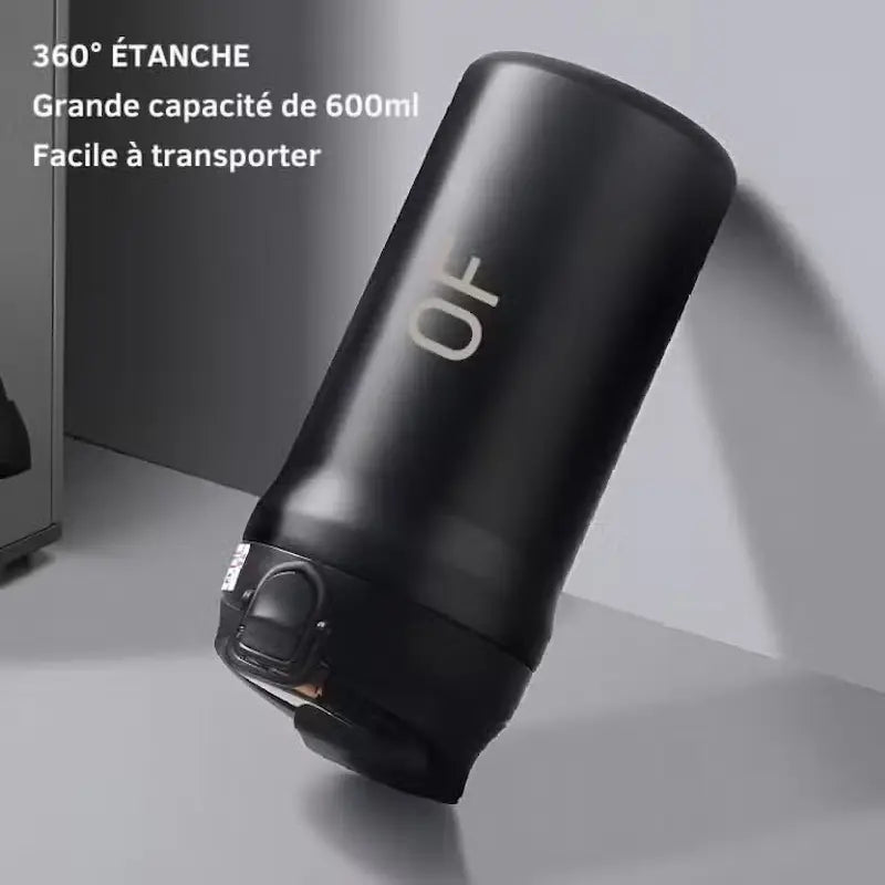 Gourde isotherme 600 ml avec paille