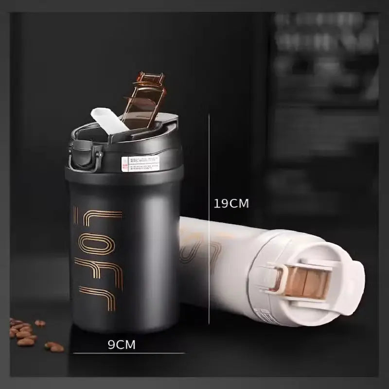 Gourde isotherme 600 ml avec paille
