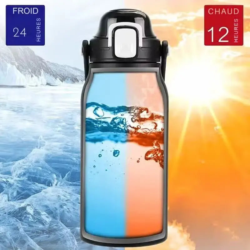 Bouteille isotherme 2L