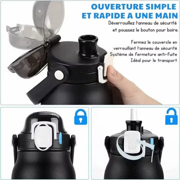 Bouteille isotherme 2L