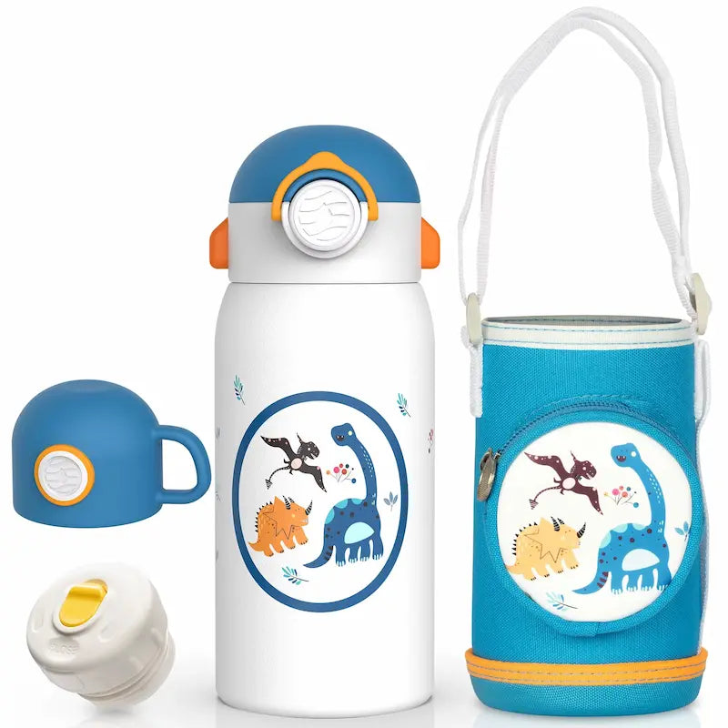 Gourde isotherme enfant avec paille 600 ml