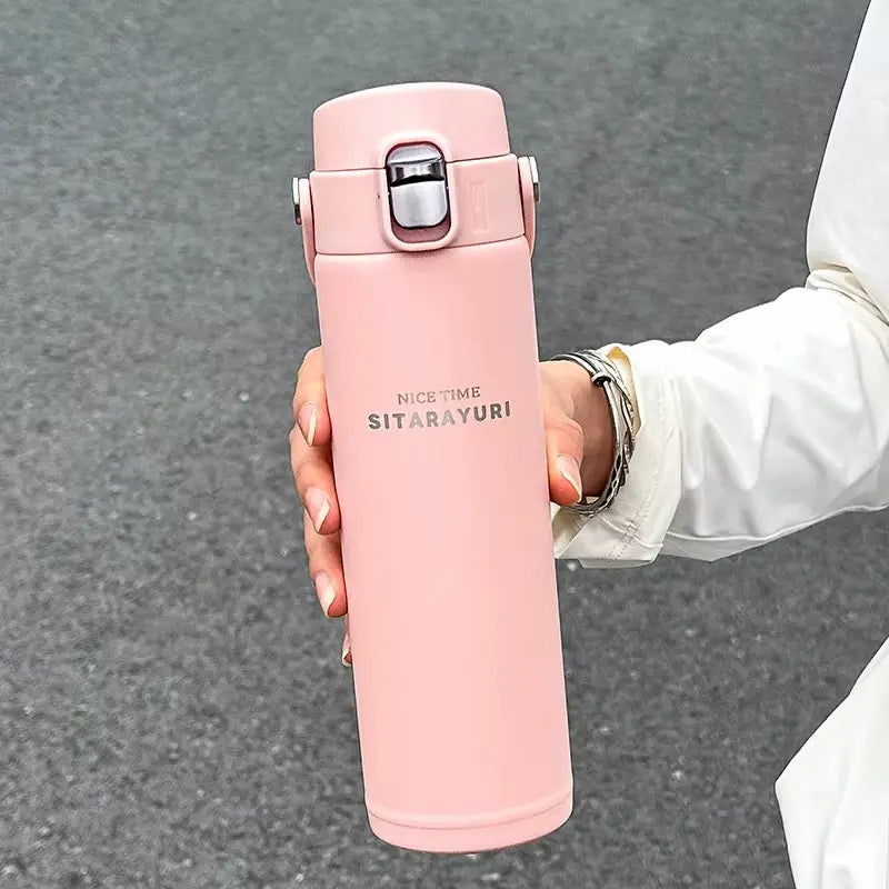 Gourde sport inox Pop-Up 500 ml 