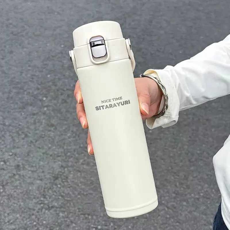 Gourde sport inox Pop-Up 500 ml 