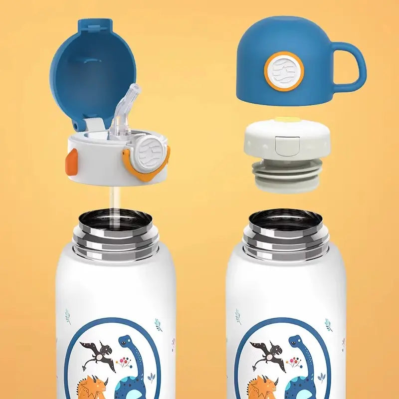 Gourde isotherme enfant avec paille 600 ml