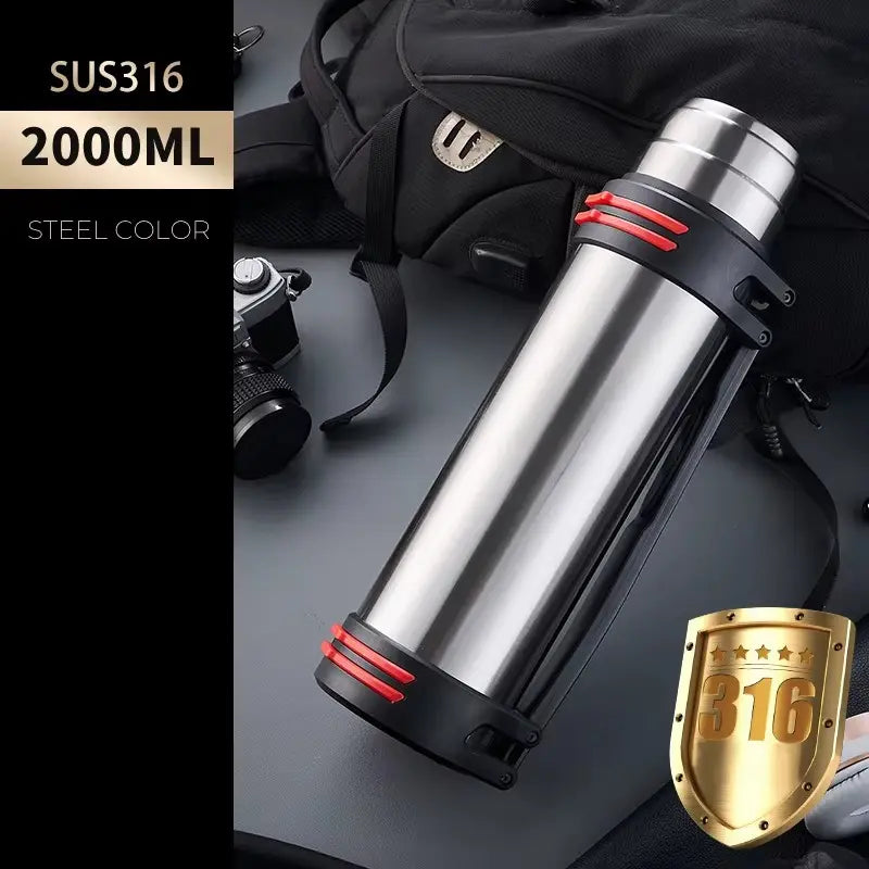 Bouteille isotherme inox étanche