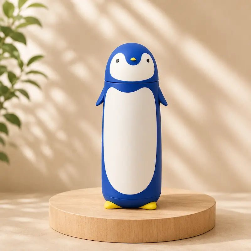 Gourde Pinguin - Anti-fuite et pratique | AquaKids