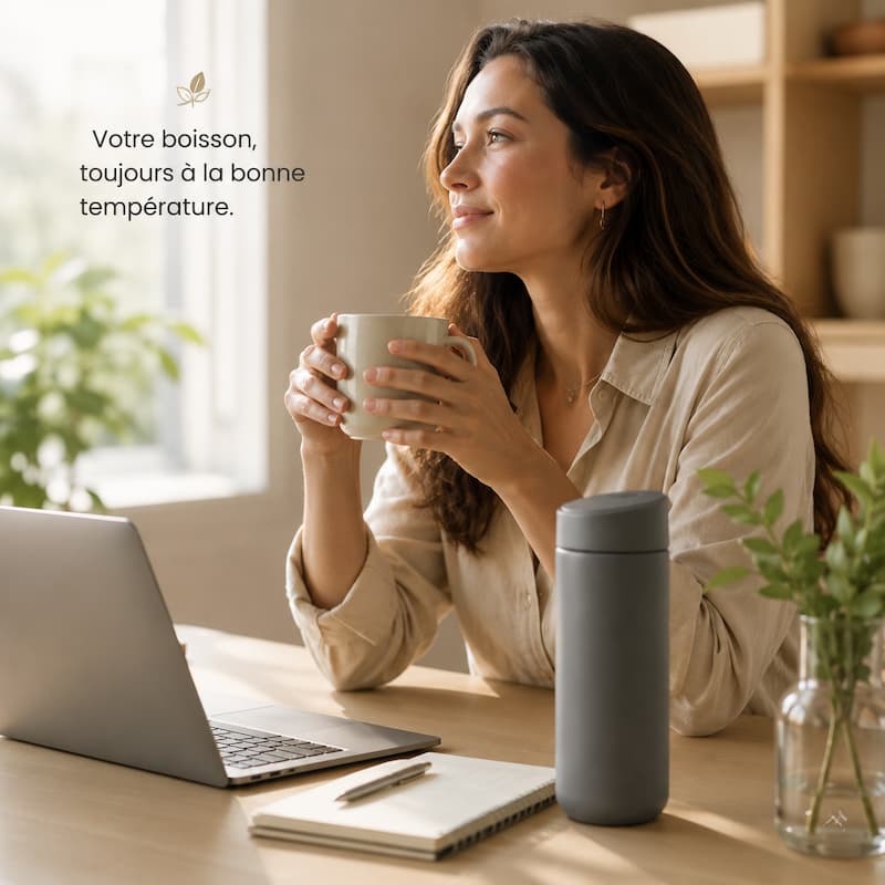 Gourde Isotherme 450 ml - Étanche & Design