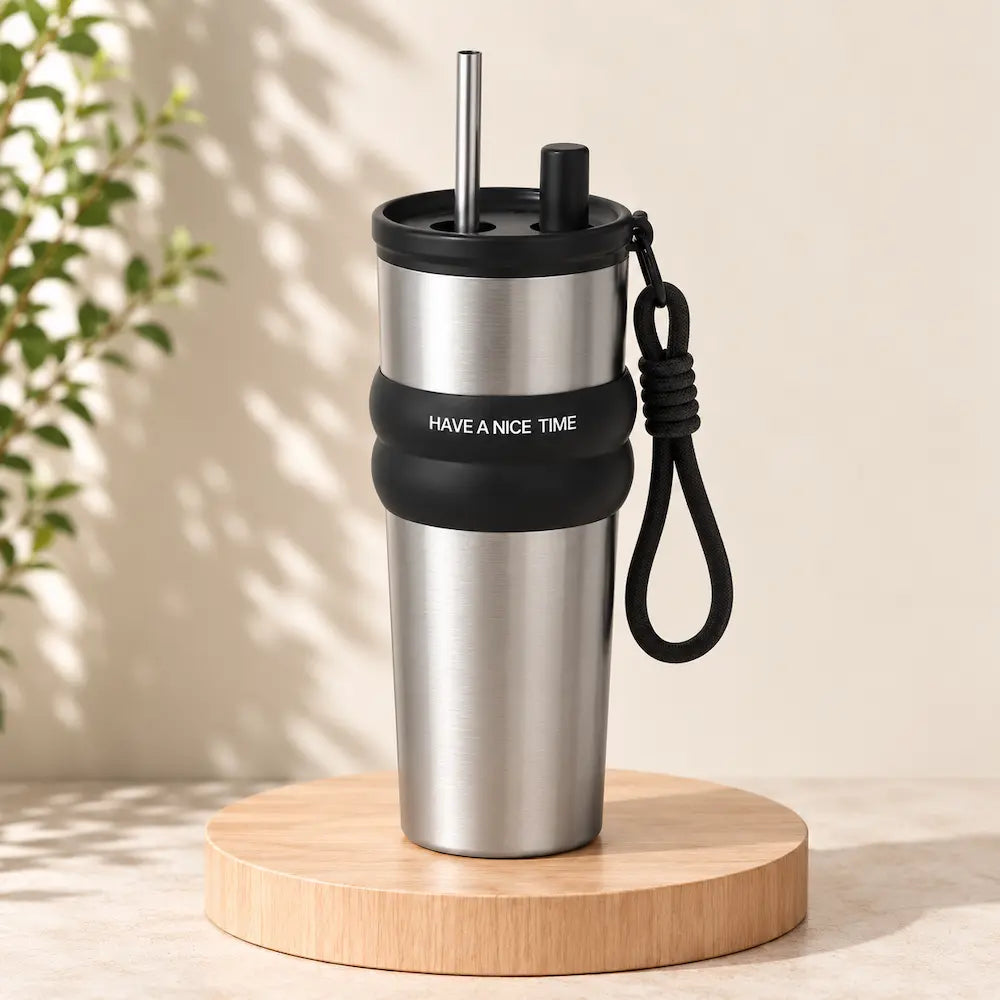 Thermos en inox - Boisson chaude 12h