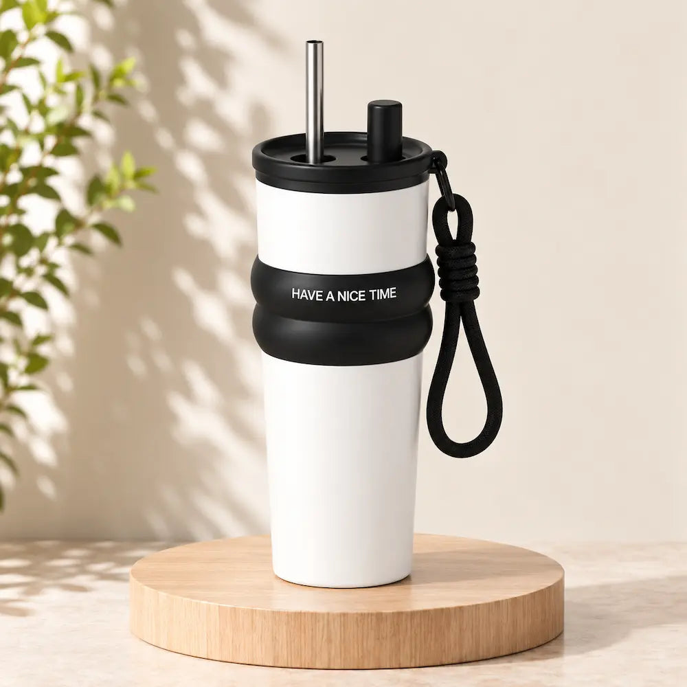 Thermos en inox - Boisson chaude 12h
