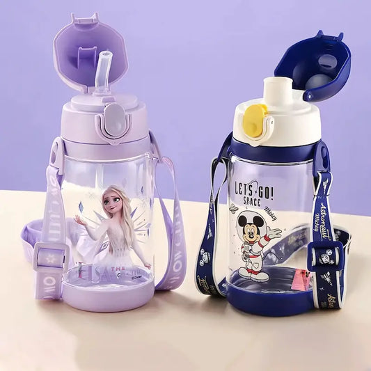 Gourde avec paille Disney