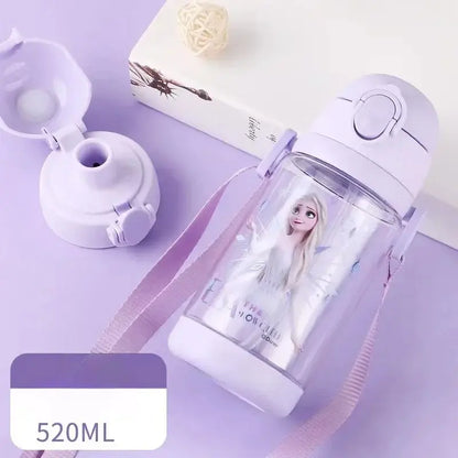 Gourde avec paille Disney