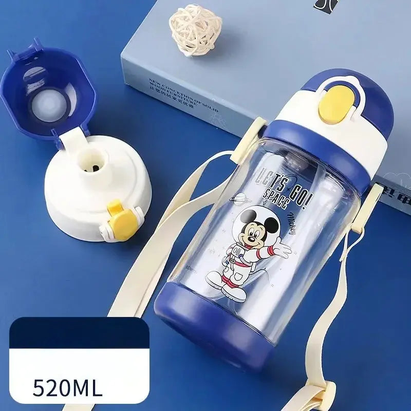 Gourde avec paille Disney