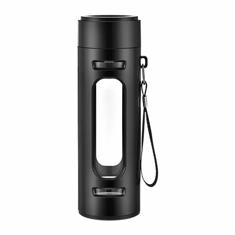 Gourde en verre avec infuseur