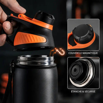 Gourde inox 1L