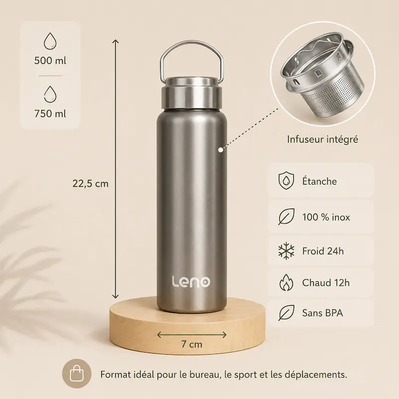 Gourde inox 500 ml