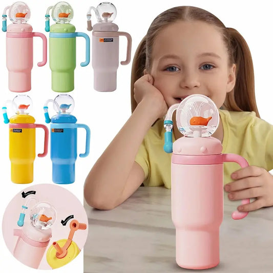 Gourde inox baleine