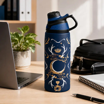 Gourde inox isotherme motif 1L
