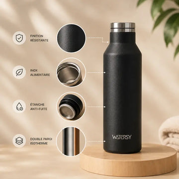 Gourde isotherme sport inox
