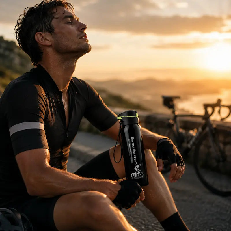 Gourde isotherme vélo