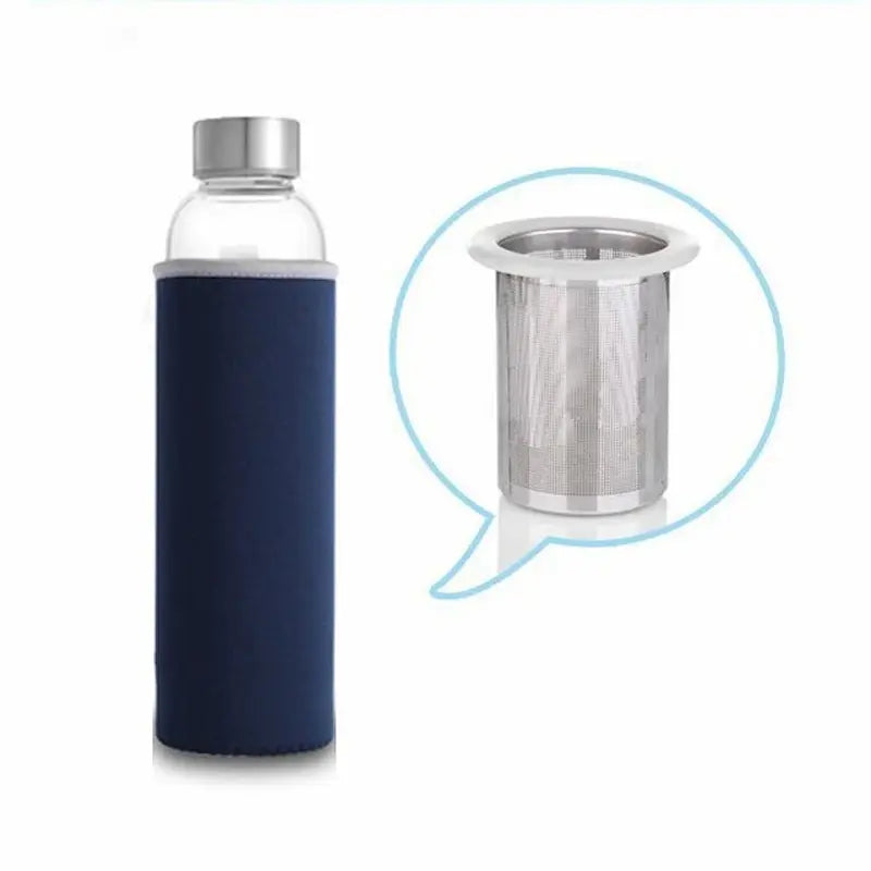 Gourde de sport en verre – Zéro goût plastique | VitraFlow