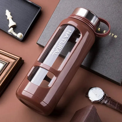 Bouteille en verre anti-brûlure