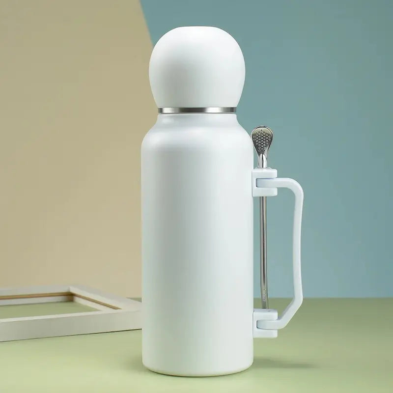 Thermos Yerba Mate 1,3L - Double paroi avec bombilla