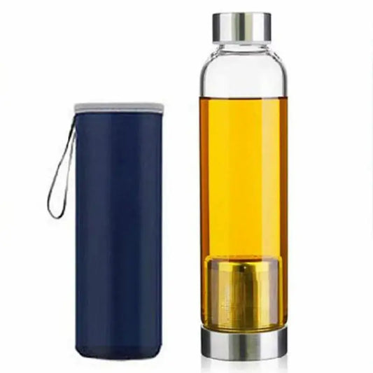 Gourde de sport en verre – Zéro goût plastique | VitraFlow