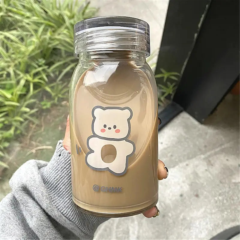 Bouteille en verre ours 500 ml