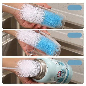 Brosse de nettoyage gourde
