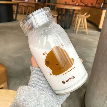 Bouteille en verre ours 500 ml